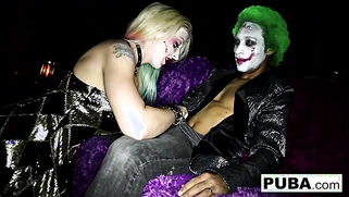 Cos Play: The Joker fucks Whorley Quinn