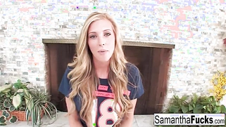 Samantha's BJ Causes a Creampie