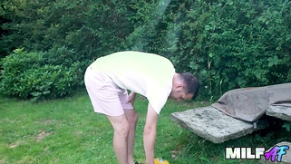 Scottish Milf Penny Peaks Caught Pussy Rubbing Then Fucked Hard