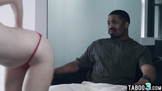 Conservative stepdad punished a hot teen