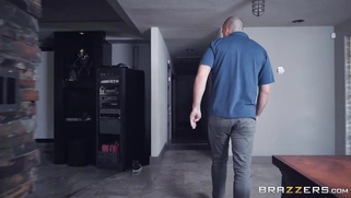 Kendall Woods masturbating and her friend's daddy spying on her