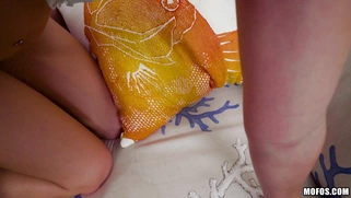 Riley Star is on all fours for a doggy style banging