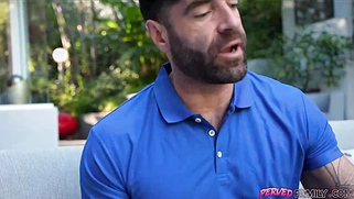 Stick it in my ass this time, stepdaddy!