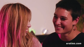 Lesbian Couple Take Turns Fingering Each Other