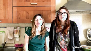 Lesbian Babe Goes Down On Her Friend