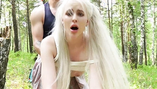 Cute Blonde Teen Screwed Hard And Facialized Outside