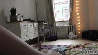 Spinner Candice Sucks & Fucks Cameraman