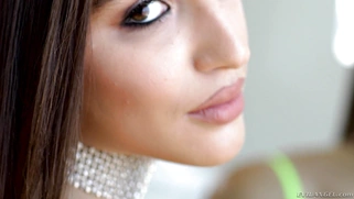 Abella Danger shows her exquisite body for the camera