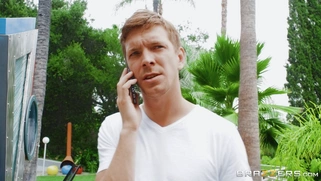 Stacy Jay coat up her luscious tits with soap while scrubbing