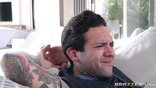 Small Hands peeps on Sheridan Love playing with her pussy