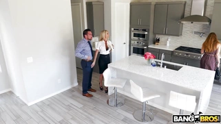 Synthia Fixx seducing Johnny Castle behind his wife's back