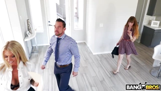 Synthia Fixx seducing Johnny Castle behind his wife's back