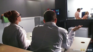 Krissy Lynn gets her [censored] hole plowed doggy style