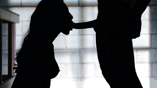 Asa Akira drops to her knees and starts sucking him off