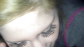 Her first blowjob expiriance  on cam