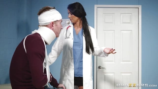 Dr. Ania Kinski gets pussy licked by her patient Danny D