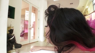 Horny Angel Del Rey gets assfucked doggystyle