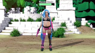 Rachel Starr and Luke are locked in battle for the League of Pornstars supremacy