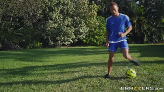 Diamond Jackson sucks cock and her son is none the wiser