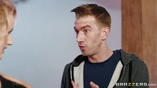 Blonde beauty Angel Wicky posing for photographer Danny D