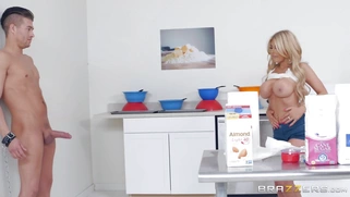 Kayla Kayden teases Xander with her amazing body