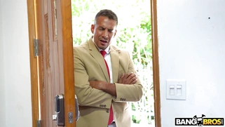 Latina Victoria June was caught masturbating