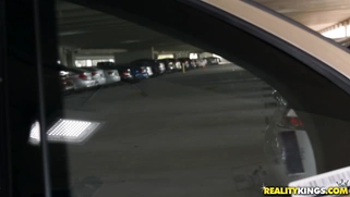 Vanessa Cage is sucking Ramon's hard prick in the train