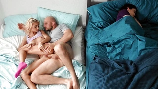 Paisley Rae lying on her side gets pussy nailed by Jmac