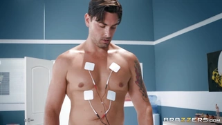 Doctor Lauren Phillips is testing Ryan Driller