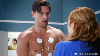 Doctor Lauren Phillips is testing Ryan Driller
